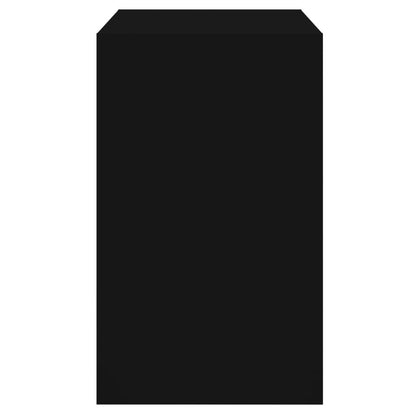 Skoställ Svart Skohylla 80x42x69 cm