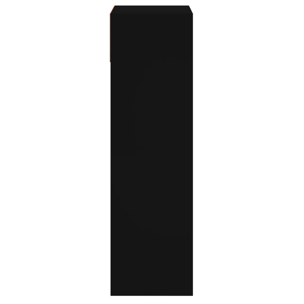 Skoställ Svart Skohylla 60x34x116 cm