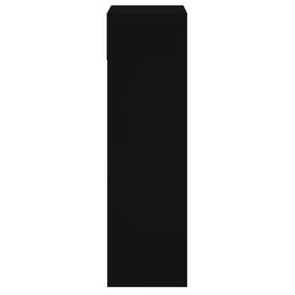 Skoställ Svart Skohylla 60x34x116 cm