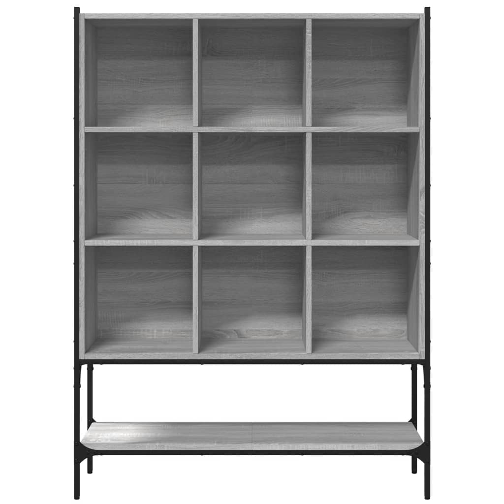 Bokhylla Sonoma Grå 102x30x141,5 cm