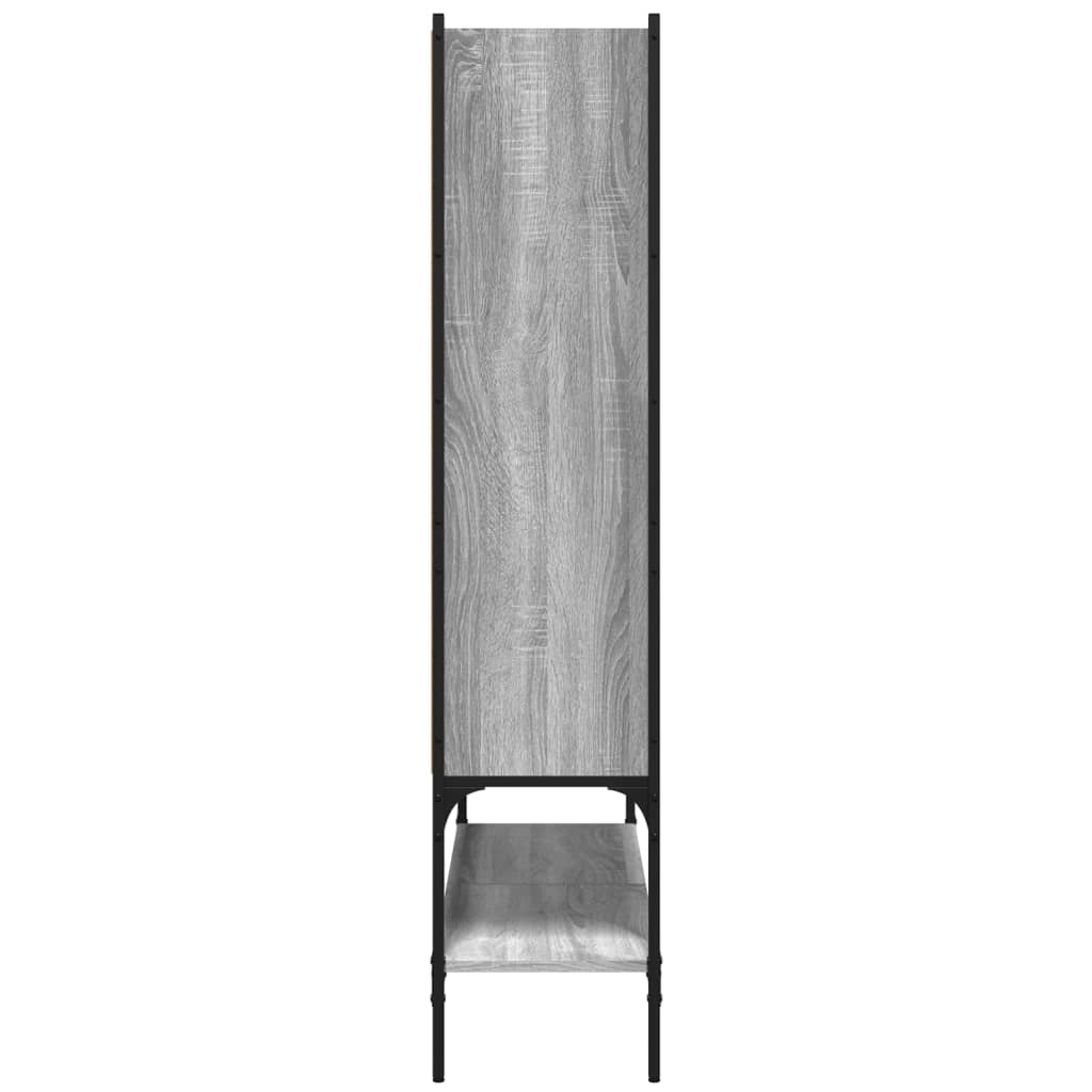 Bokhylla Sonoma Grå 102x30x141,5 cm