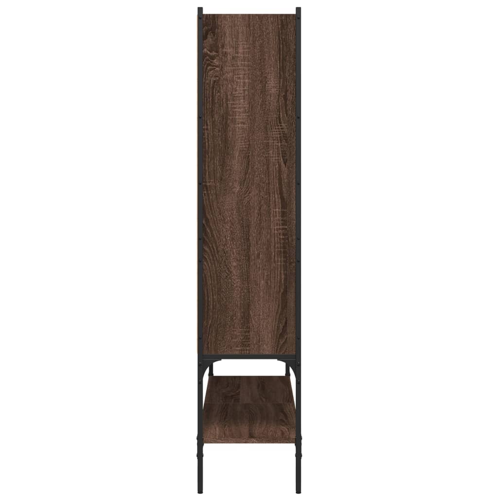 Bokhylla Brun Ek 102x30x141,5 cm