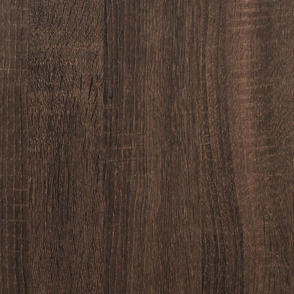 Bokhylla Brun Ek 102x30x141,5 cm