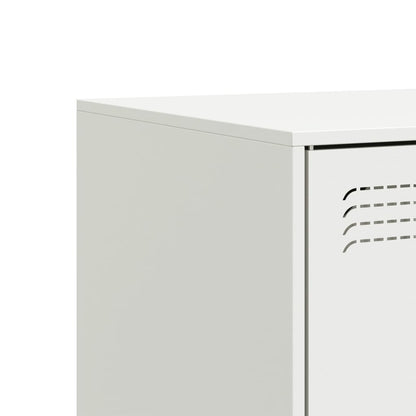TV-Möbel DIV. TV-Skåp Vit 99x39x44 cm stål
