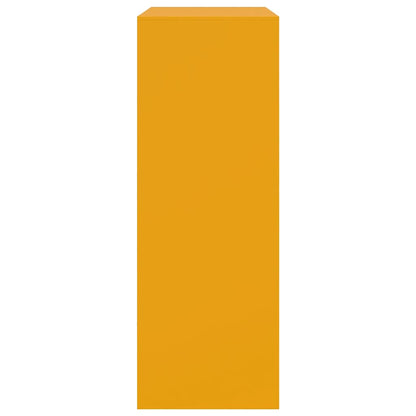 Skänk DIV. senapsgul 67x39x107 cm stål