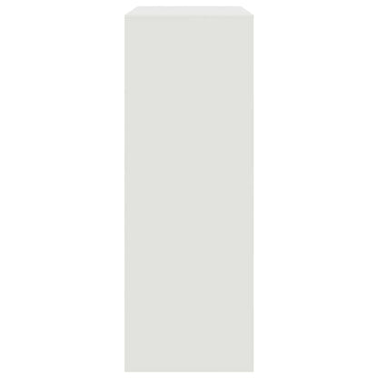 Skänk DIV. Vit 67x39x107 cm stål