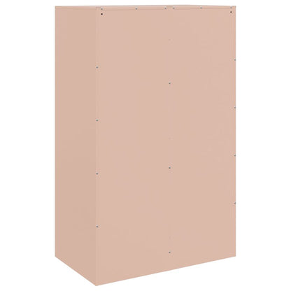 Skänk DIV. rosa 67x39x107 cm stål
