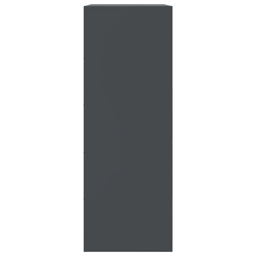 Skänk DIV. antracit 67x39x107 cm stål
