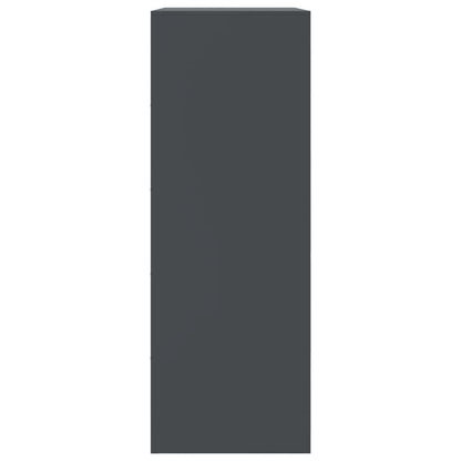 Skänk DIV. antracit 67x39x107 cm stål