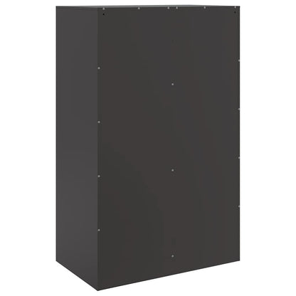 Skänk DIV. Svart 67x39x107 cm stål