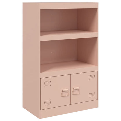 Skänk DIV. rosa 67x39x107 cm stål