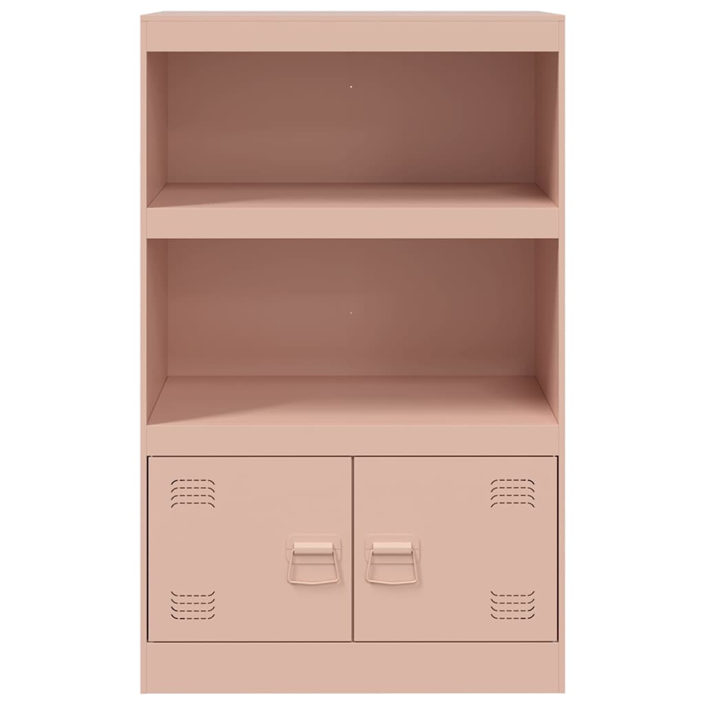 Skänk DIV. rosa 67x39x107 cm stål
