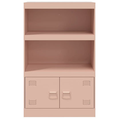 Skänk DIV. rosa 67x39x107 cm stål