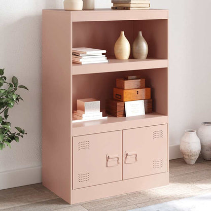 Skänk DIV. rosa 67x39x107 cm stål