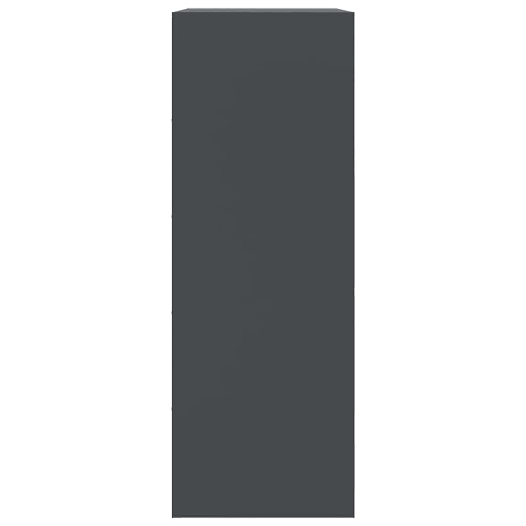 Skänk DIV. antracit 67x39x107 cm stål