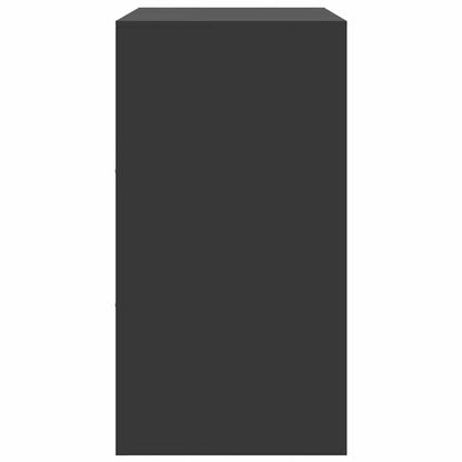 Skänk DIV. Svart 67x39x73 cm stål