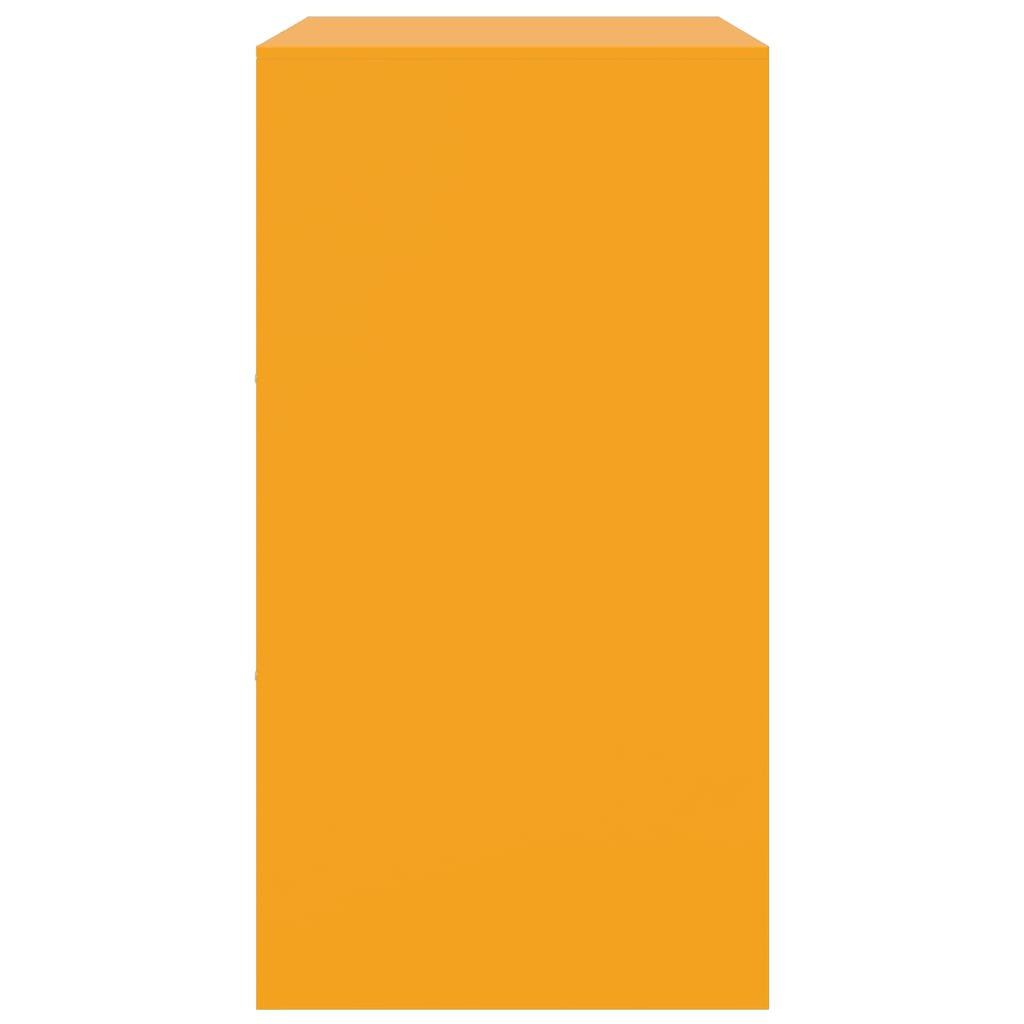 Skänk DIV. senapsgul 67x39x73 cm stål