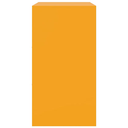 Skänk DIV. senapsgul 67x39x73 cm stål