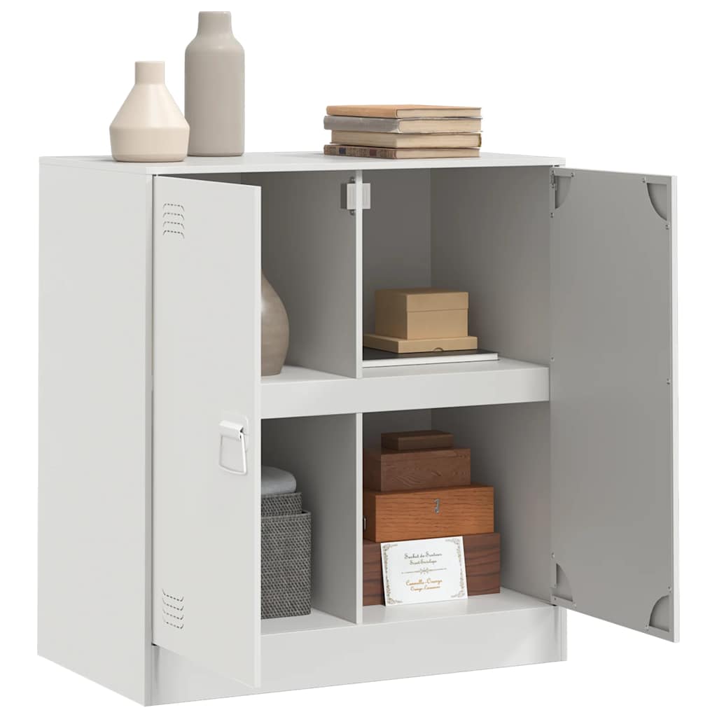 Skänk DIV. Vit 67x39x73 cm stål