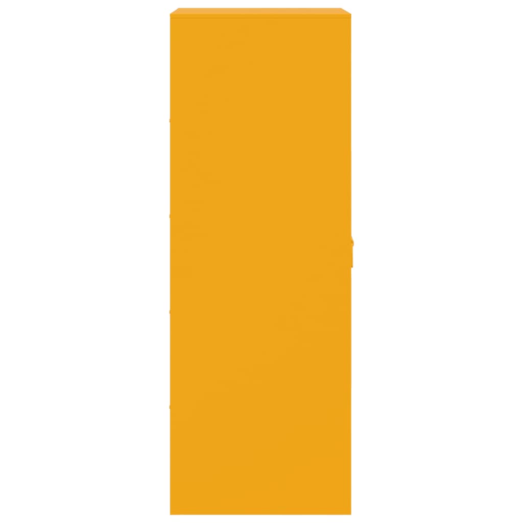 Skänk DIV. senapsgul 34,5x39x107 cm stål