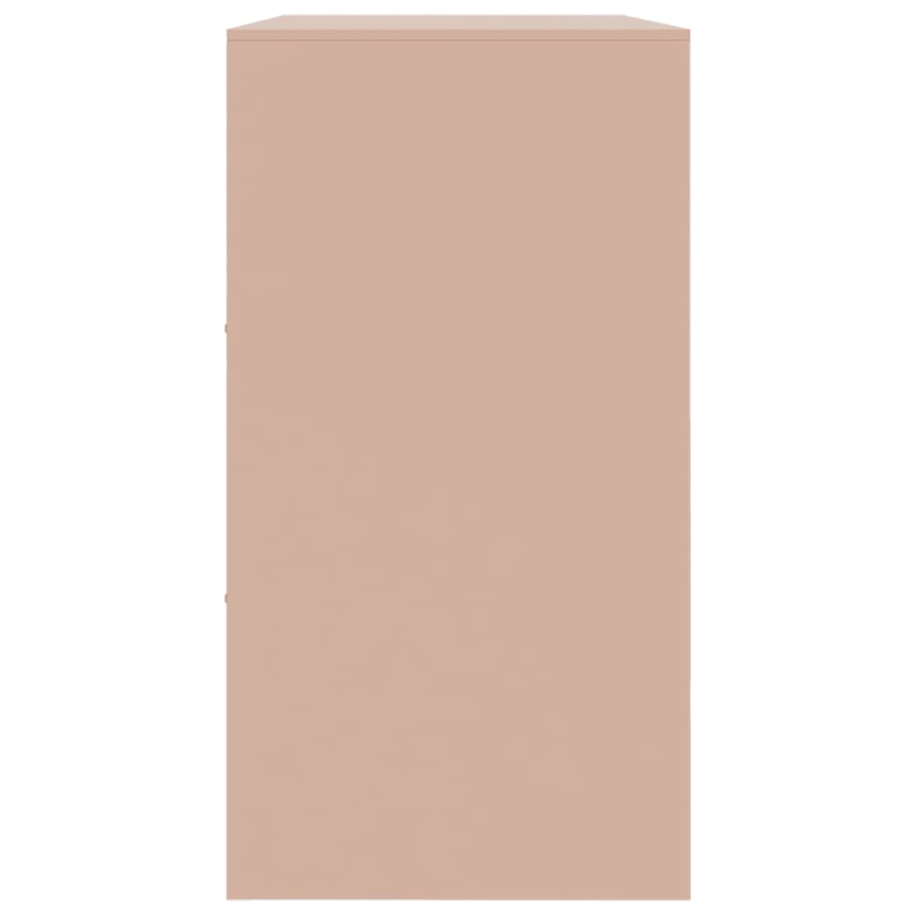 Skänk DIV. rosa 99x39x73 cm stål