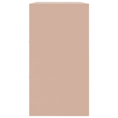 Skänk DIV. rosa 99x39x73 cm stål