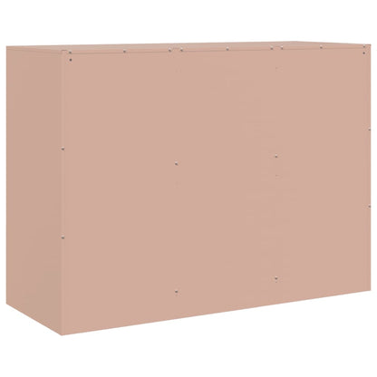 Skänk DIV. rosa 99x39x73 cm stål