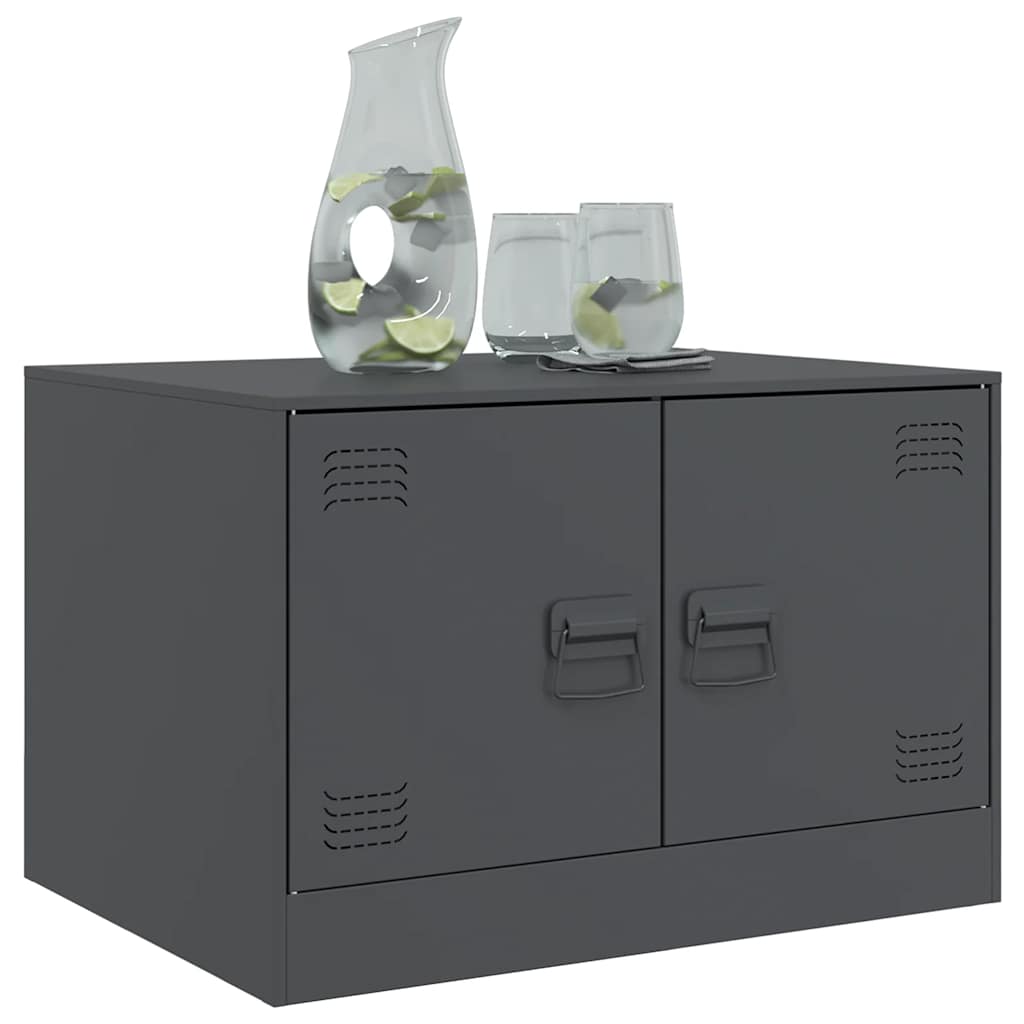 Soffbord DIV.  antracit 67x50x44 cm stål