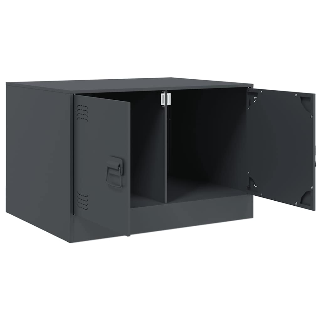 Soffbord DIV.  antracit 67x50x44 cm stål
