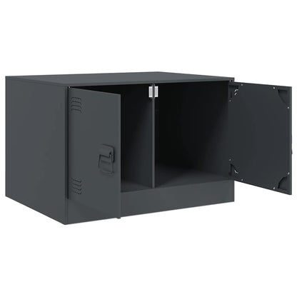 Soffbord DIV.  antracit 67x50x44 cm stål