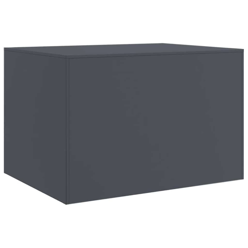 Soffbord DIV.  antracit 67x50x44 cm stål