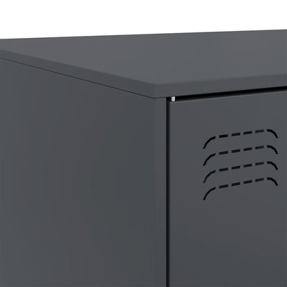 Soffbord DIV.  antracit 67x50x44 cm stål
