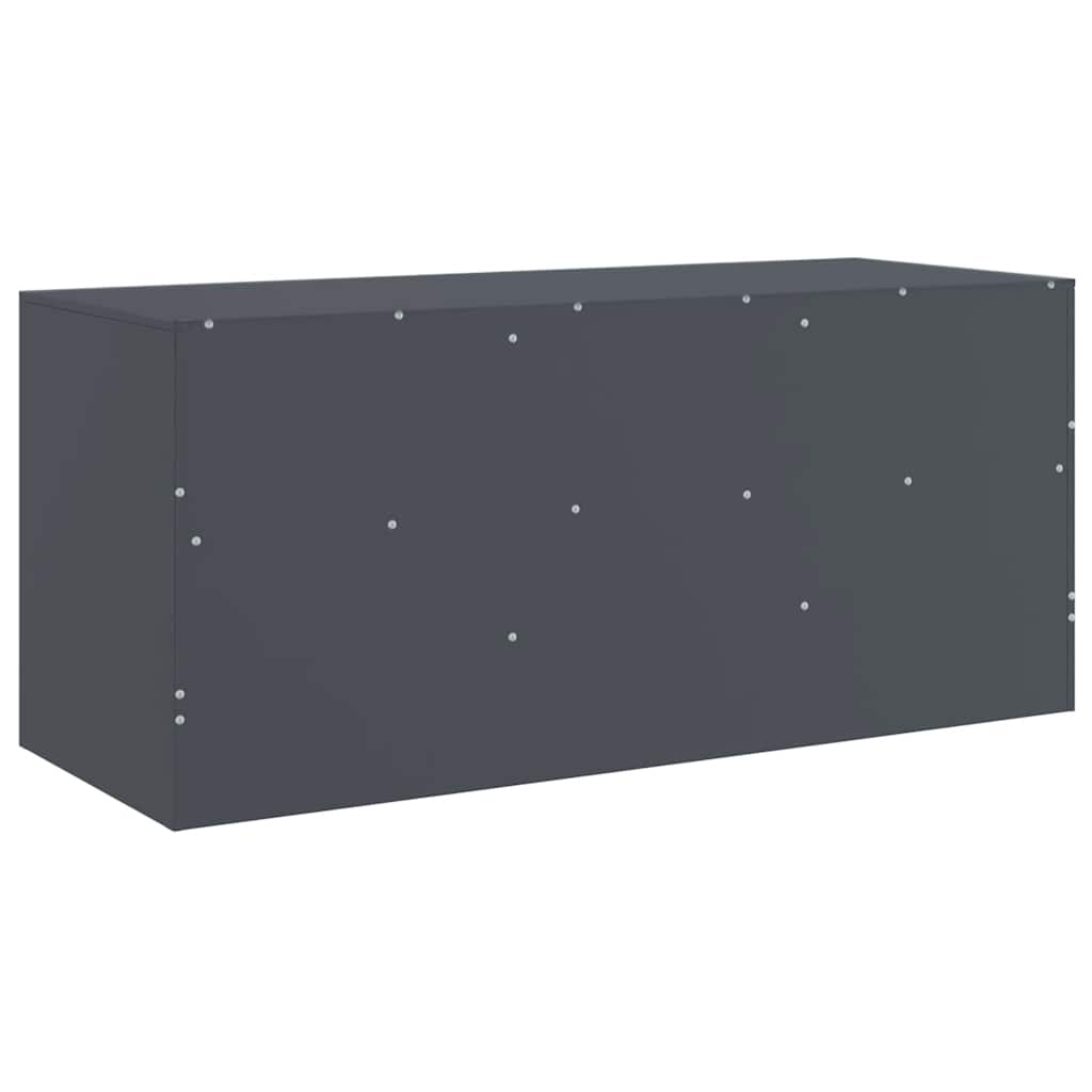 TV-Möbel DIV. TV-Skåp antracit 99x39x44 cm stål