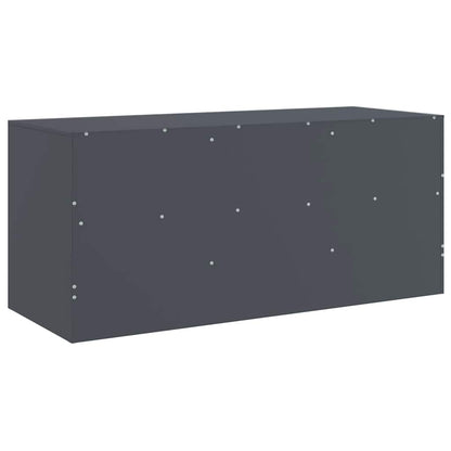 TV-Möbel DIV. TV-Skåp antracit 99x39x44 cm stål