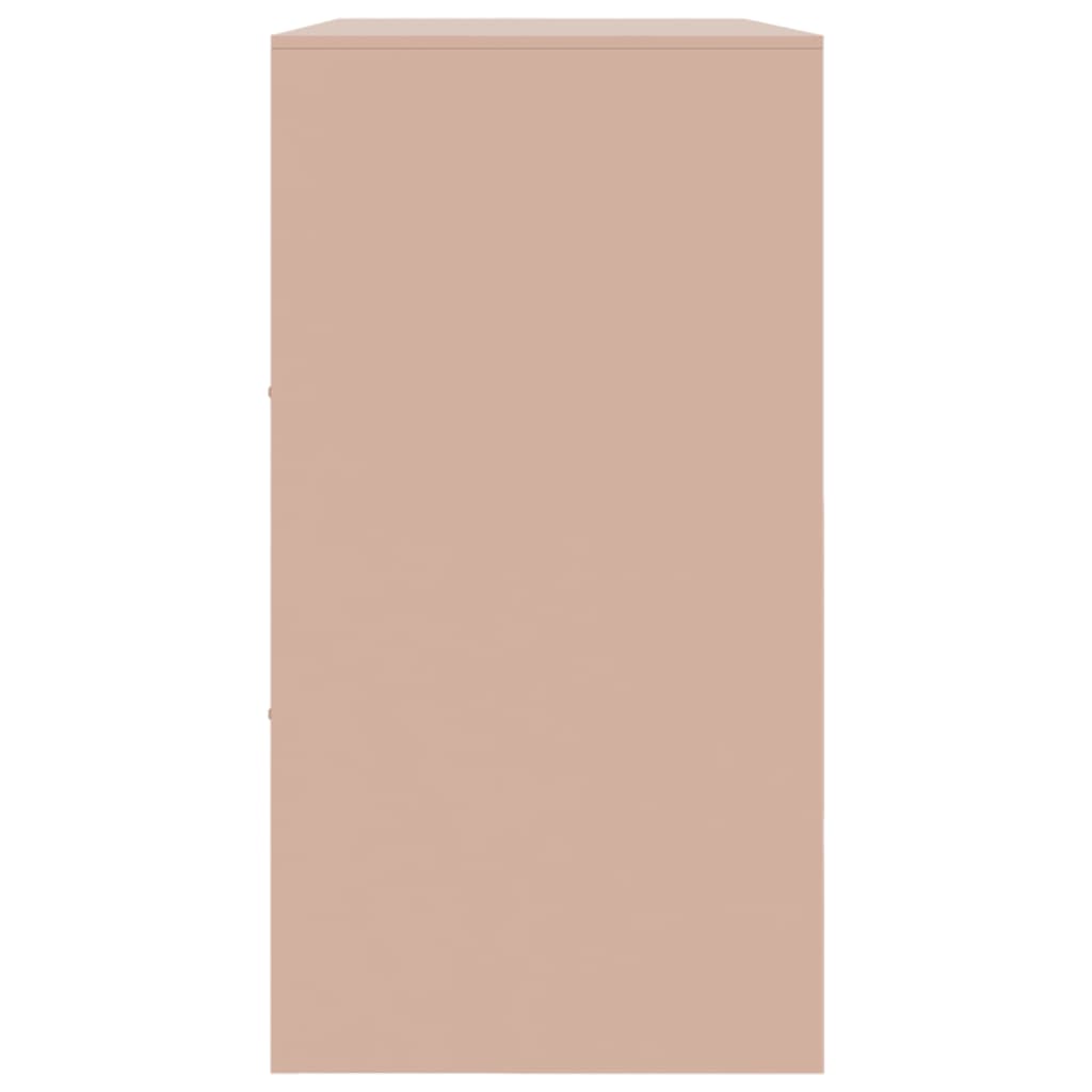 Skänk DIV. rosa 99x39x73 cm stål