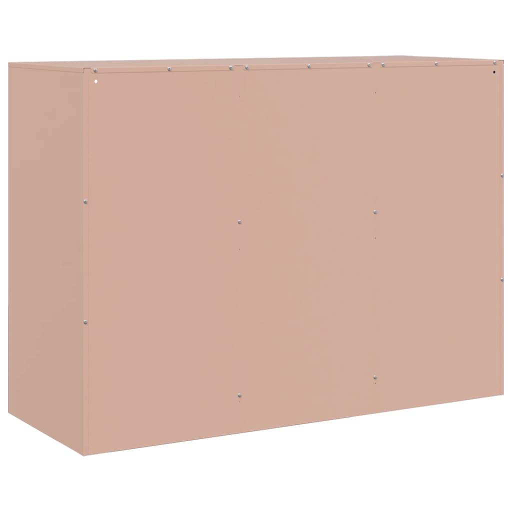 Skänk DIV. rosa 99x39x73 cm stål