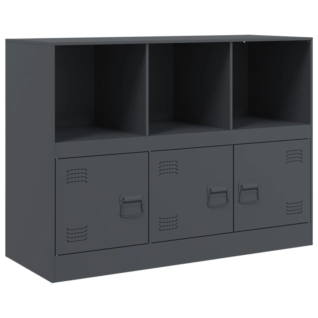 Skänk DIV. antracit 99x39x73 cm stål