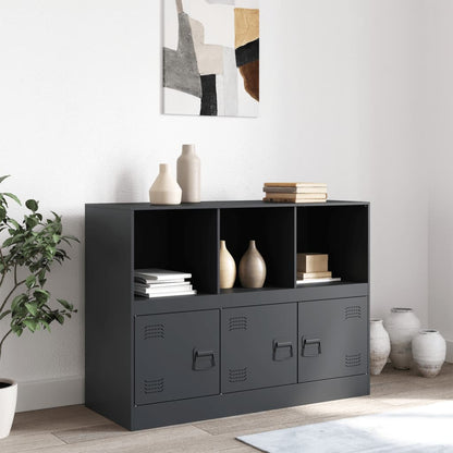 Skänk DIV. antracit 99x39x73 cm stål