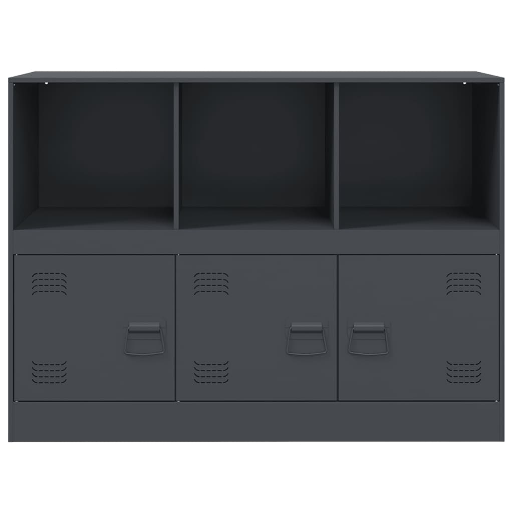 Skänk DIV. antracit 99x39x73 cm stål