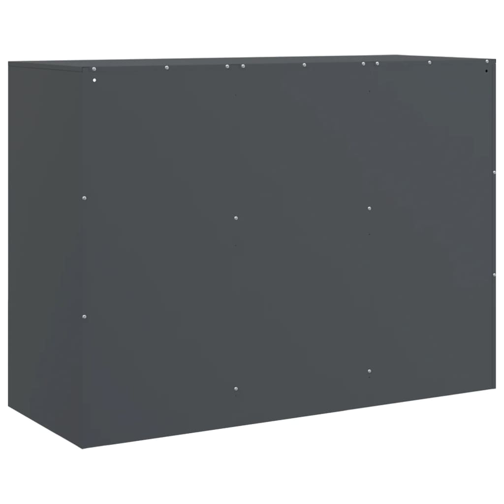 Skänk DIV. antracit 99x39x73 cm stål