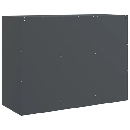 Skänk DIV. antracit 99x39x73 cm stål
