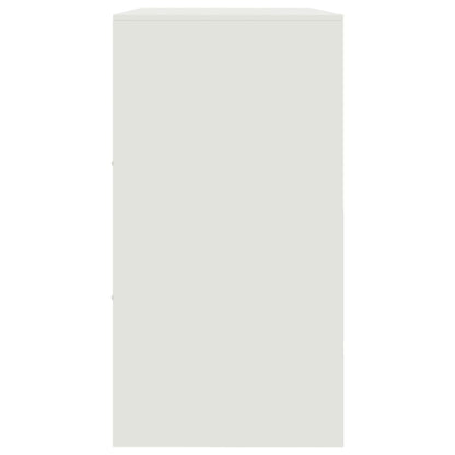 Skänk DIV. Vit 99x39x73 cm stål