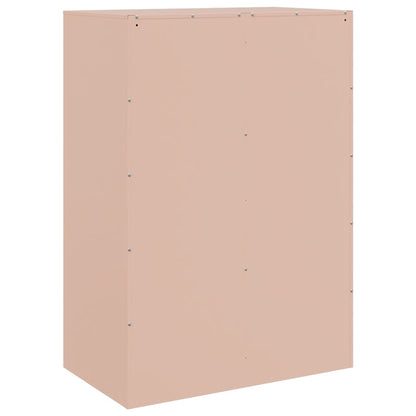 Skåp DIV. rosa 67x39x95 cm stål