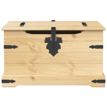 Förvaringskista Corona 78x78x45 cm massiv furu