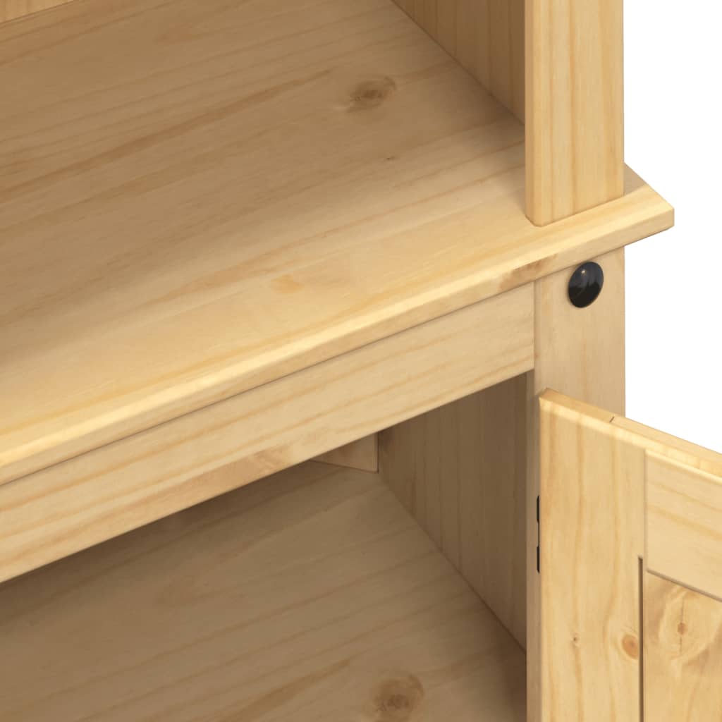 Skåp Trä Corona 74x38x170 cm massiv furu