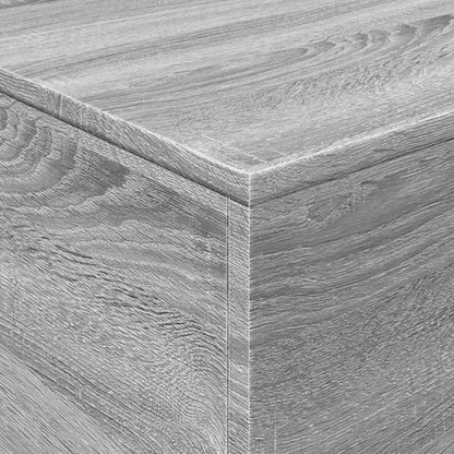 Soffbord Sonoma Grå med LED 90x50x40 cm