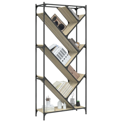 Bokhylla Sonoma Ek 79x30x180 cm metall