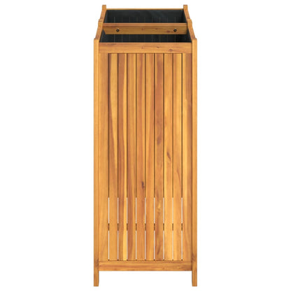 Utomhus Blomkruka Trä med foder 84x42x100 cm massivt akaciaträ
