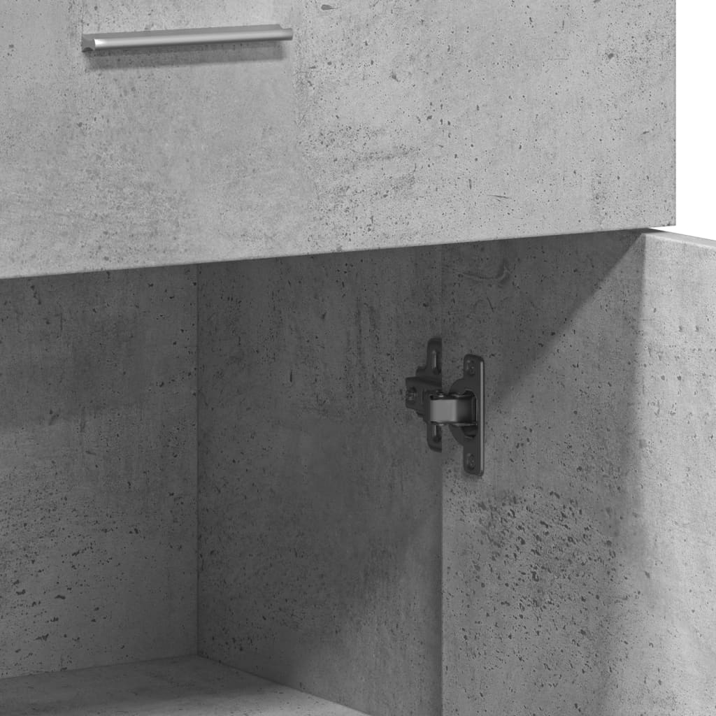 Skänk Betonggrå 60x30x84 cm