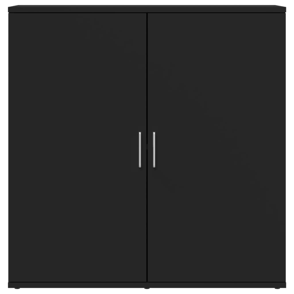 Skänk Svart 79x38x80 cm